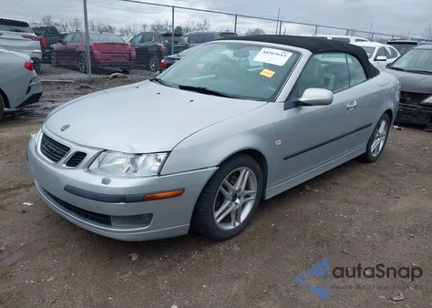 2007 Saab 9-3 2.0T из США, поврежденный, VIN YS3FD79Y076003254